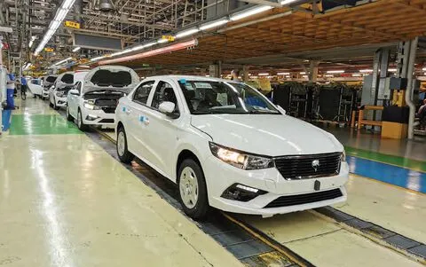 خط تولید تارا ایران خودرو